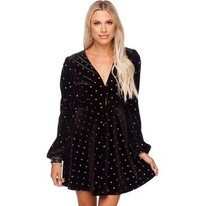 BuddyLove Velvet Star Miley Dress